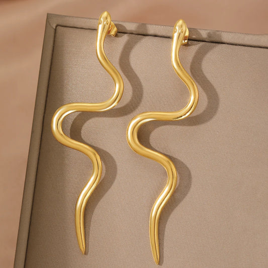 Serpent Chic Studs