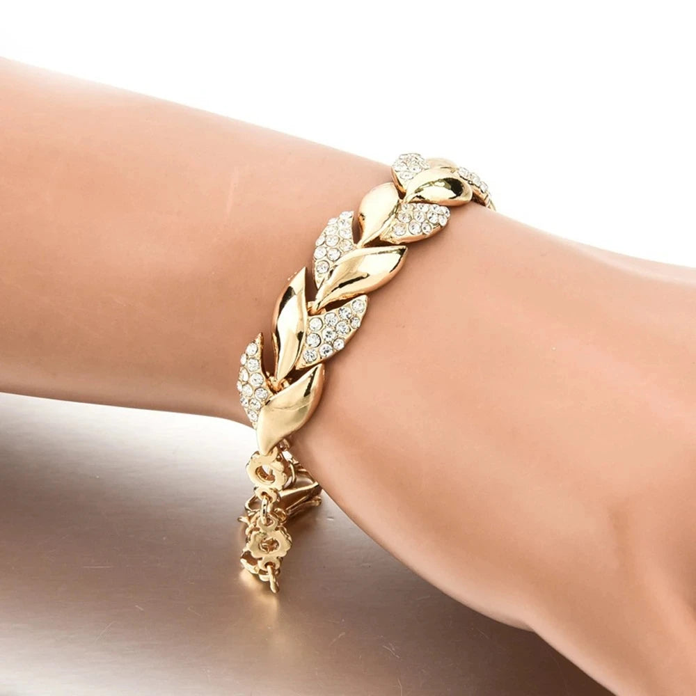 Sparkle & Shine Link Bracelet - Saphi Chic 