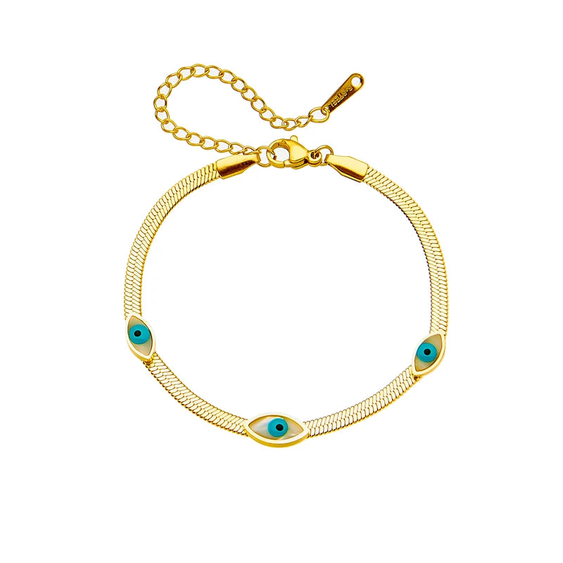 Azure Charm Bracelet - Saphi Chic 