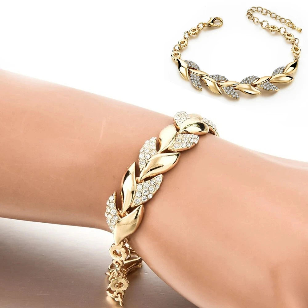 Sparkle & Shine Link Bracelet - Saphi Chic 