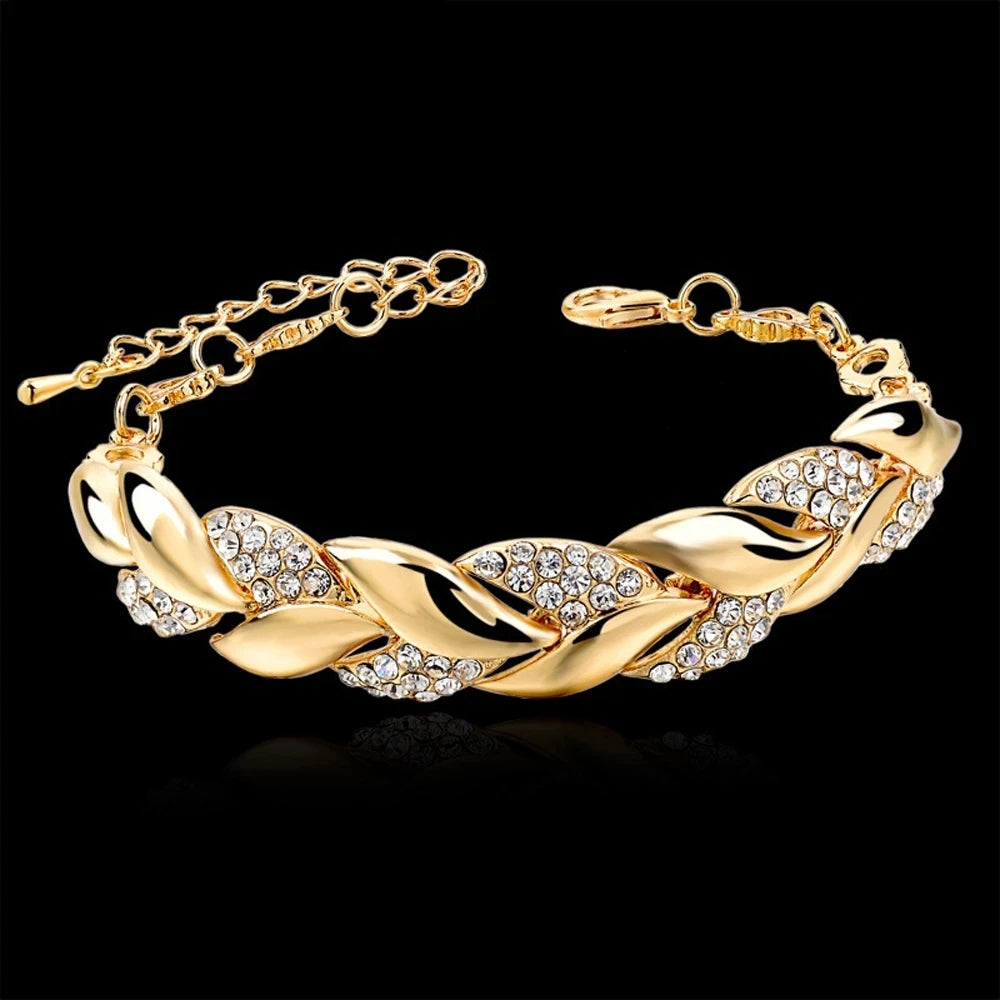 Sparkle & Shine Link Bracelet - Saphi Chic 