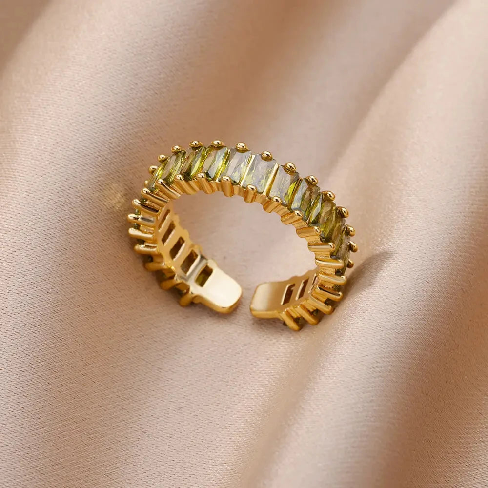 Golden Glow Boho Ring